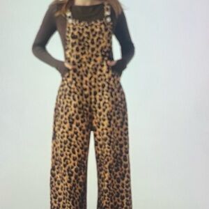 Leopard Print Jumpsuit